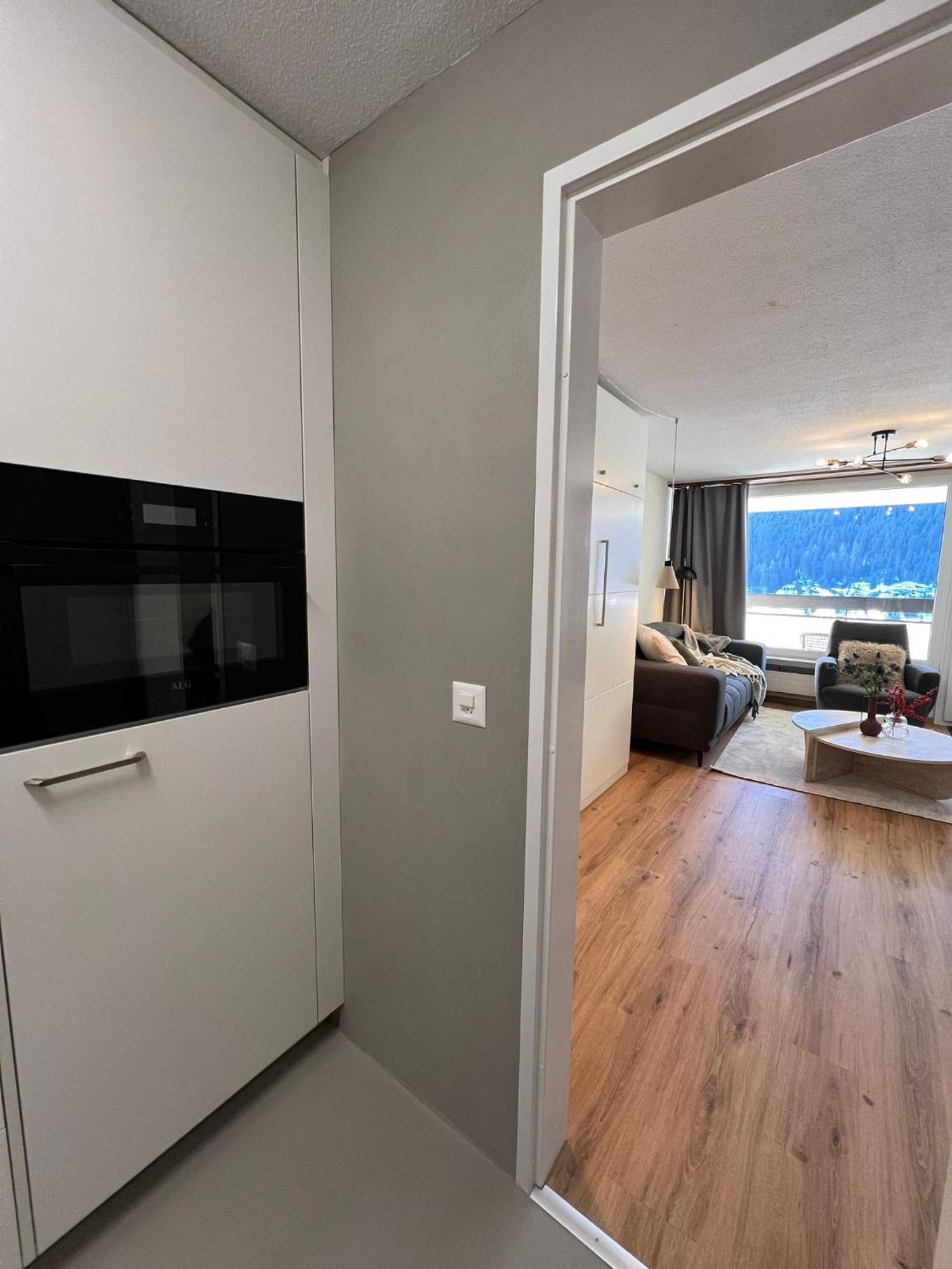 New Renovated Apartment In Center Of Davos Exterior foto